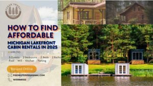 Romantic cabin rentals in Michigan near the lake