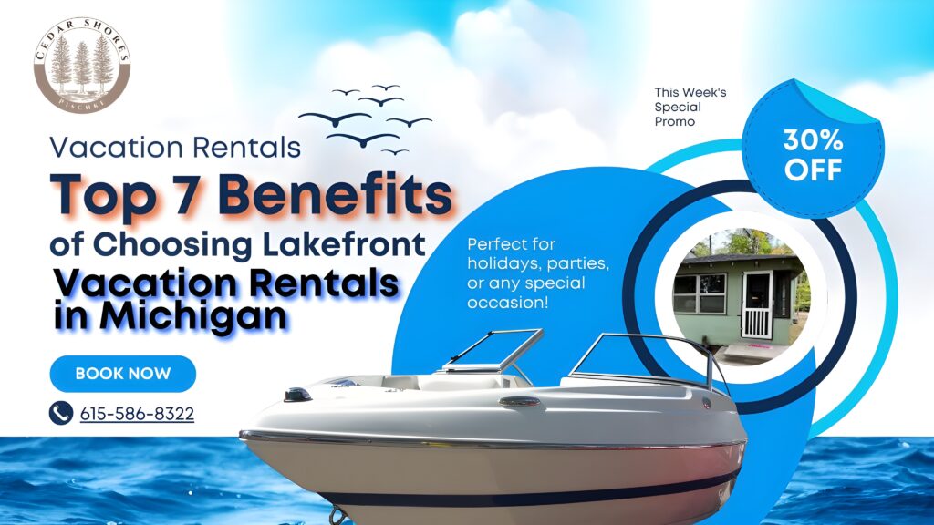 Family enjoying weekend getaways in Michigan cabins